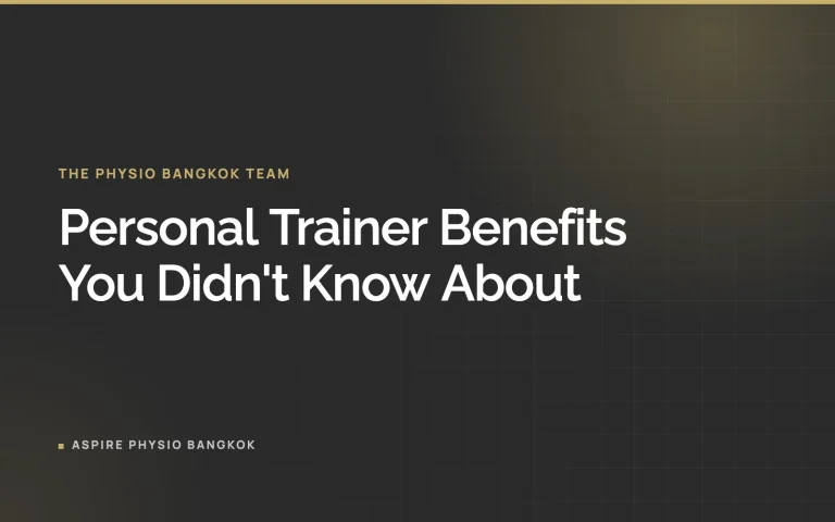 Personal Trainer Benefits You Didn't Know About