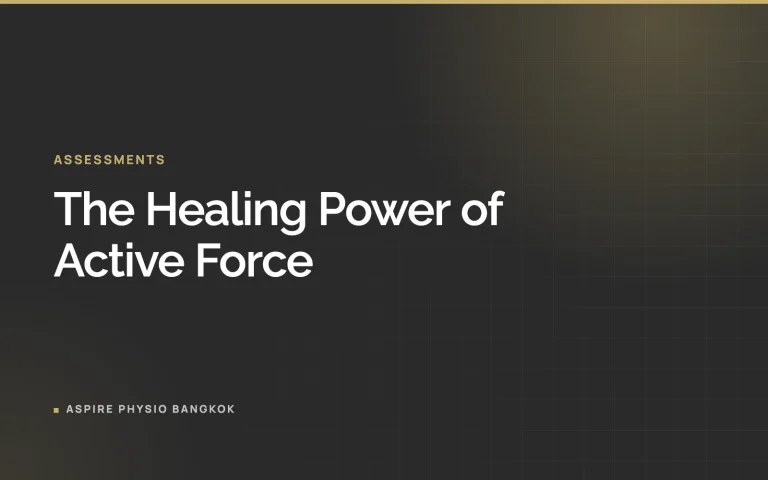 The Healing Power of Active Force