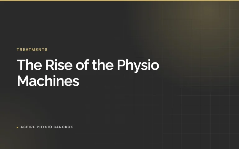 The Rise of the Physio Machines