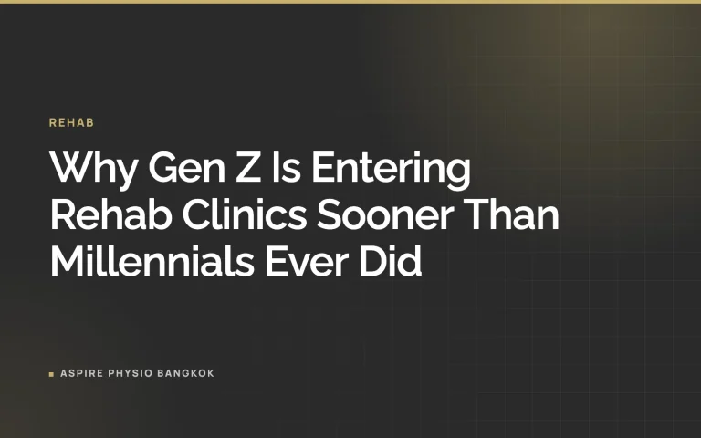 Why Gen Z Is Entering Rehab Clinics Sooner Than Millennials Ever Did