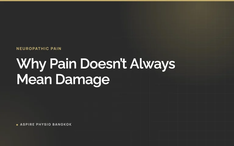 Why Pain Doesn’t Always Mean Damage