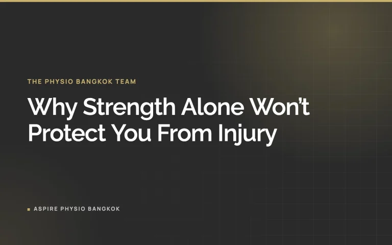 Why Strength Alone Won’t Protect You From Injury
