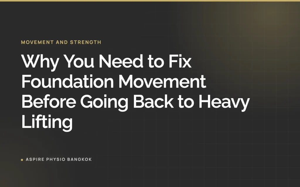 Why You Need to Fix Foundation Movement Before Going Back to Heavy Lifting